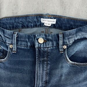 Good American Women’s Dark Blue Denim Jeans